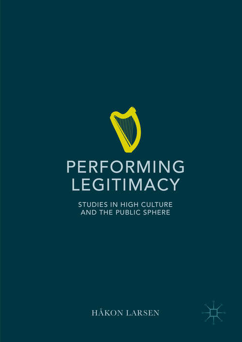 Book cover of Performing Legitimacy