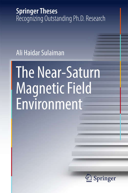 Book cover of The Near-Saturn Magnetic Field Environment