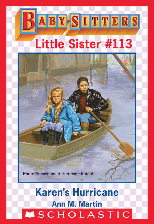 Book cover of Karen's Hurricane (Baby-Sitters Little Sister #113)