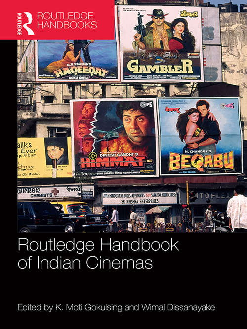 Book cover of Routledge Handbook of Indian Cinemas
