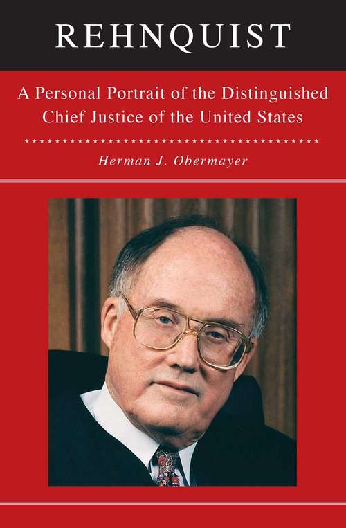 Book cover of Rehnquist