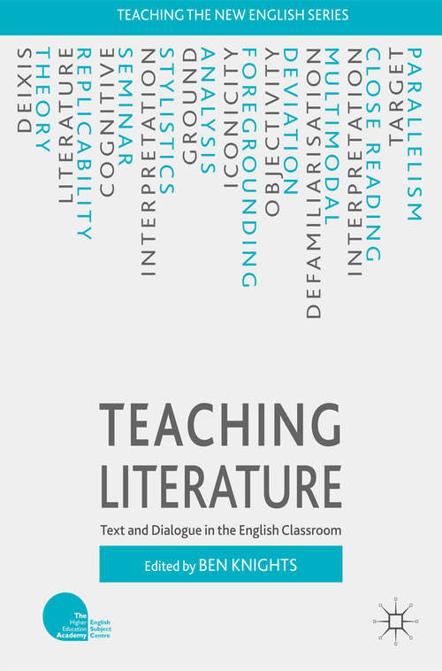 Book cover of Teaching Literature