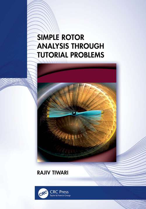 Book cover of Simple Rotor Analysis through Tutorial Problems