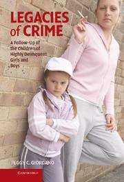 Book cover of Legacies of Crime