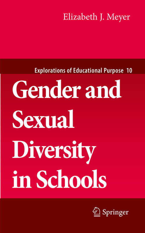 Book cover of Gender and Sexual Diversity in Schools