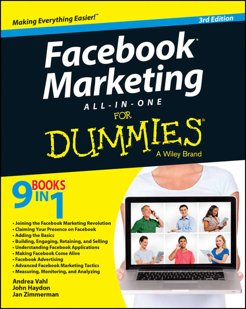 Book cover of Facebook Marketing All-in-One For Dummies