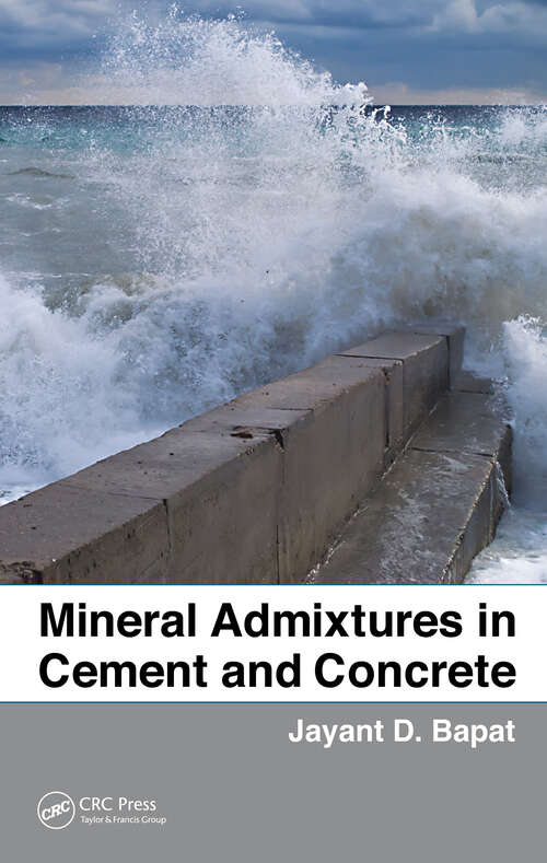 Book cover of Mineral Admixtures in Cement and Concrete (1)