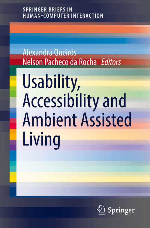 Book cover of Usability, Accessibility and Ambient Assisted Living