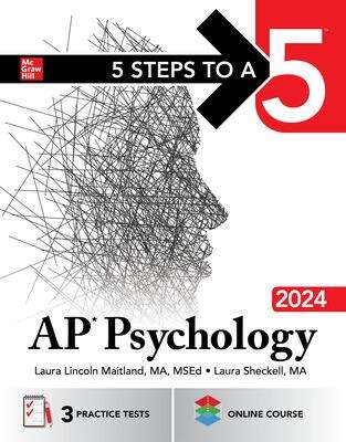 Book cover of 5 Steps to a 5™: AP Psychology 2024