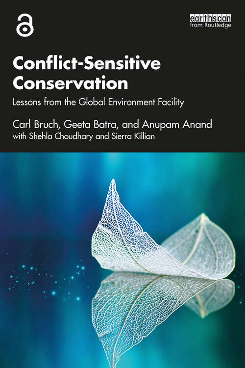 Book cover of Conflict-Sensitive Conservation: Lessons from the Global Environment Facility