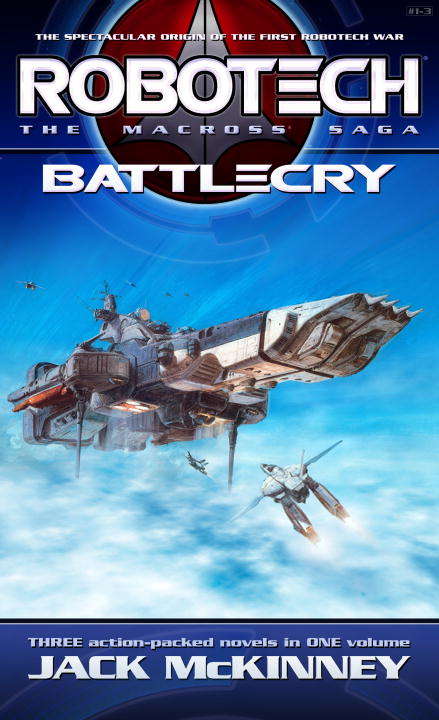 Book cover of Robotech: Battle Cry