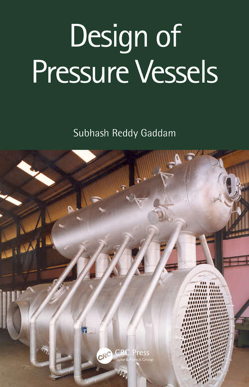 Book cover of Design of Pressure Vessels