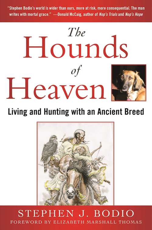 Book cover of The Hounds of Heaven: Living and Hunting with an Ancient Breed