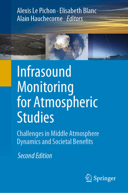 Book cover of Infrasound Monitoring for Atmospheric Studies