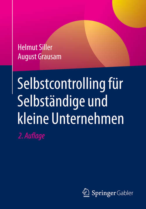 Book cover of Selbstcontrolling für Selbständige und kleine Unternehmen
