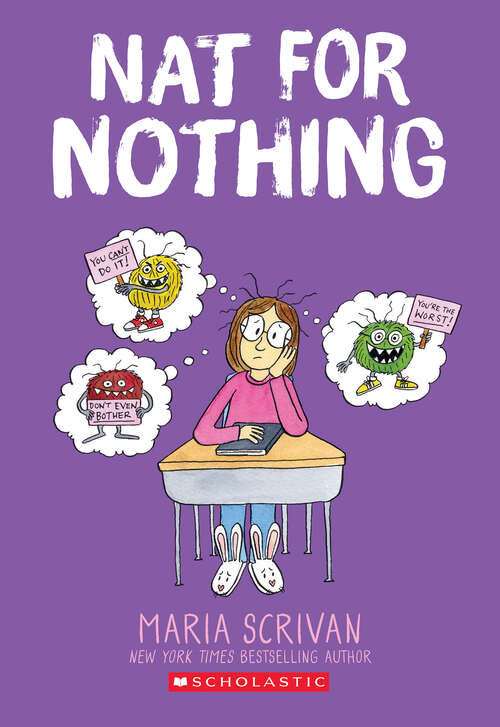 Book cover of Nat for Nothing: A Graphic Novel (Nat Enough)