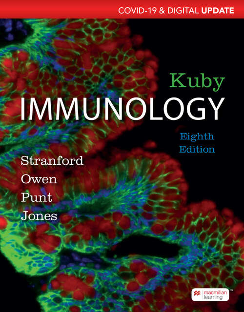 Book cover of Kuby Immunology Covid-19 & Digital Update (Eighth Edition)