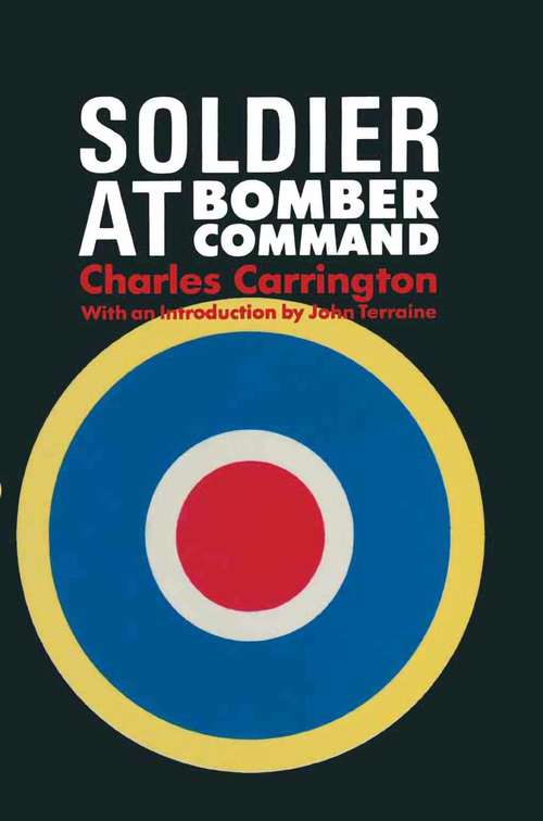 Book cover of Soldier at Bomber Command