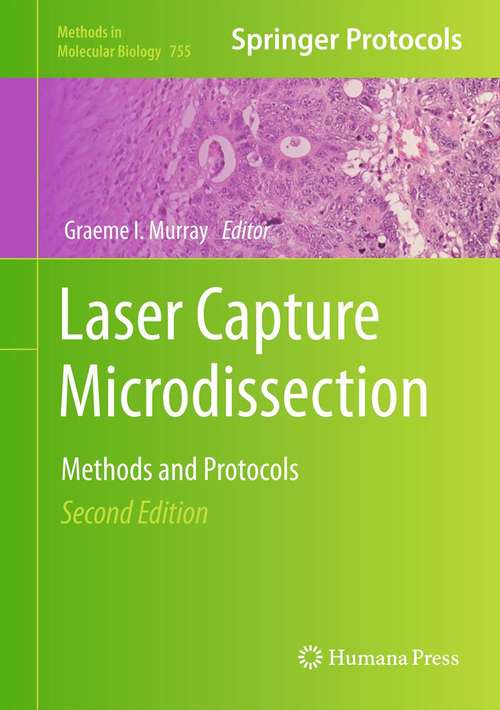 Book cover of Laser Capture Microdissection