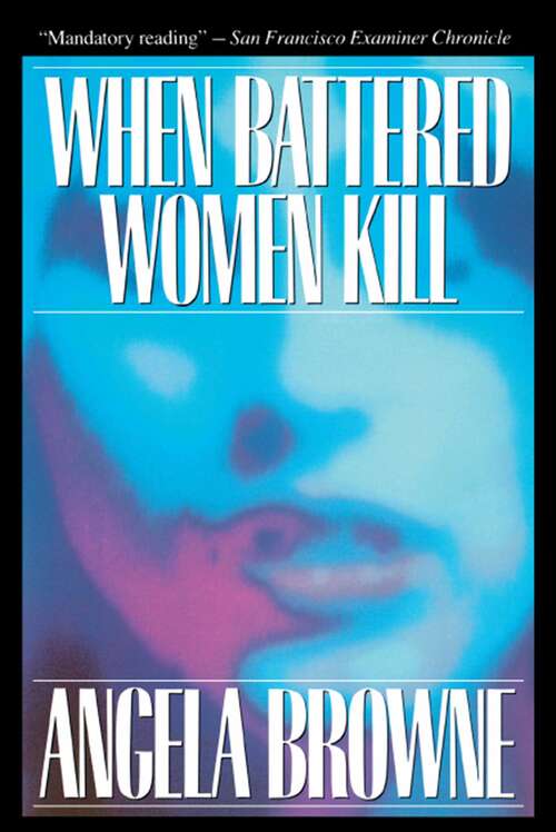 Book cover of When Battered Women Kill