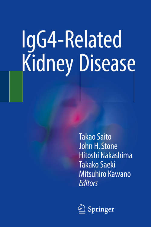 Book cover of IgG4-Related Kidney Disease