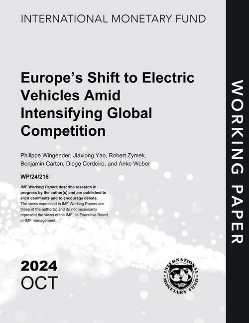 Book cover of Europe’s Shift to EVs Amid Intensifying Global Competition