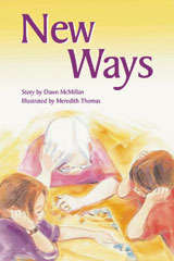 Book cover of New Ways  (Rigby PM Plus Blue (Levels 9-11), Fountas & Pinnell Select Collections Grade 3 Level Q)