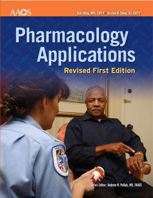 Book cover of Pharmacology Applications: Revised First Edition