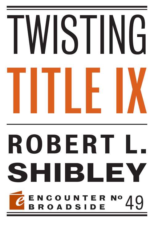 Book cover of Twisting Title IX