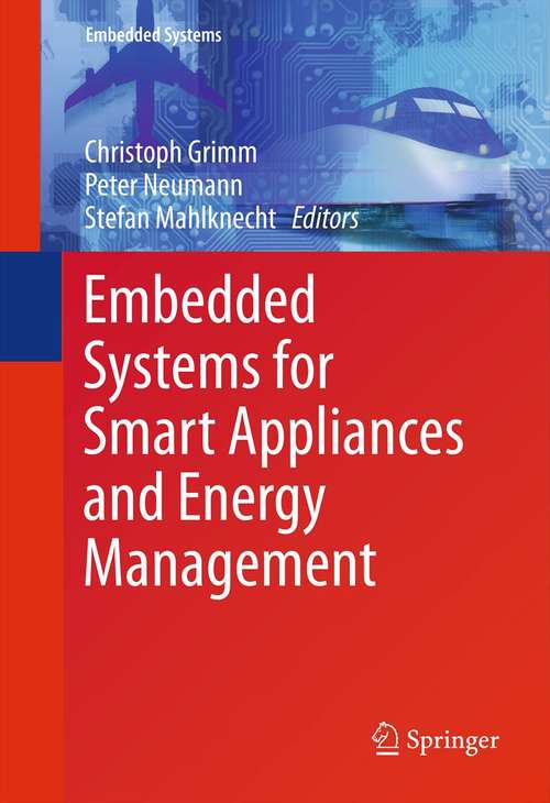 Book cover of Embedded Systems for Smart Appliances and Energy Management