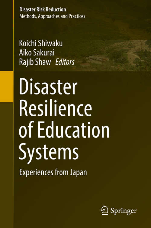 Book cover of Disaster Resilience of Education Systems