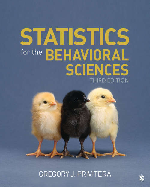 Book cover of Statistics for the Behavioral Sciences (Third Edition)
