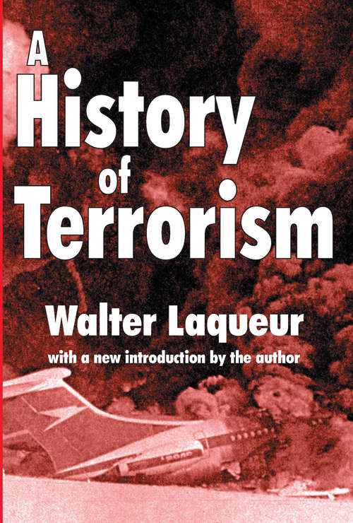 Book cover of A History of Terrorism: Expanded Edition