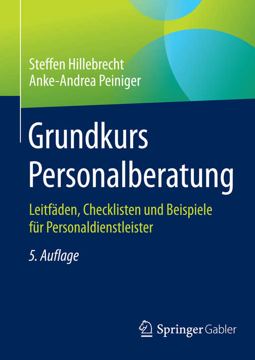 Book cover of Grundkurs Personalberatung