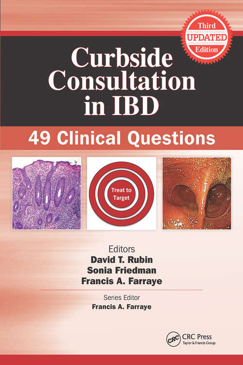 Book cover of Curbside Consultation in IBD: 49 Clinical Questions (Curbside Consultation in Gastroenterology)