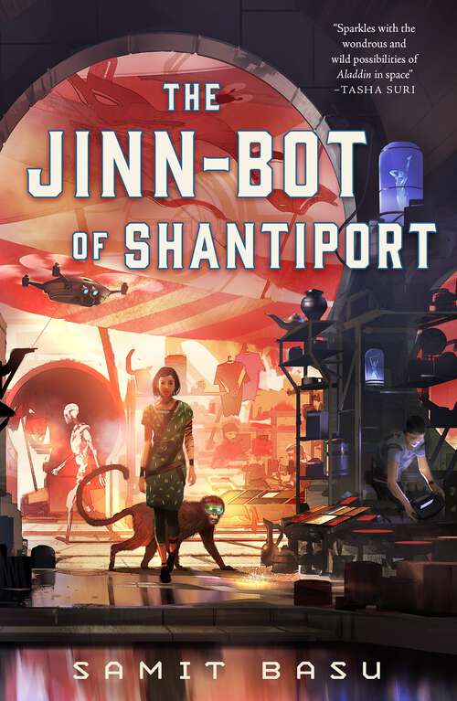 Book cover of The Jinn-Bot of Shantiport