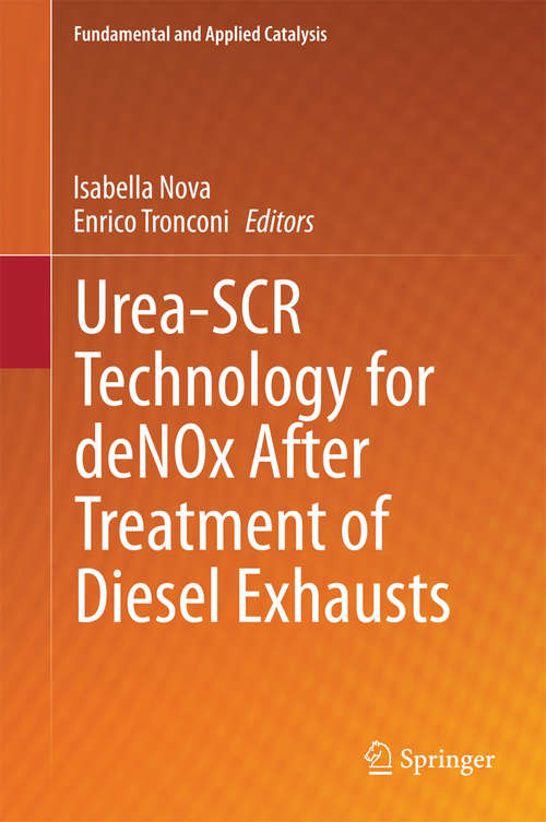 Book cover of Urea-SCR Technology for deNOx After Treatment of Diesel Exhausts