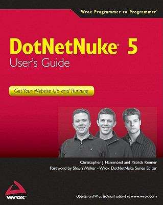 Book cover of DotNetNuke 5 User's Guide