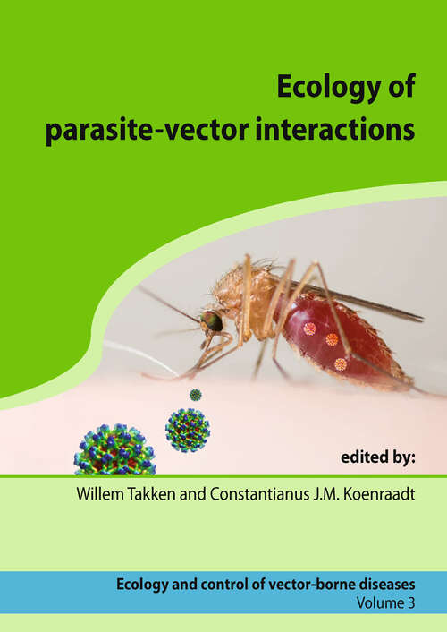 Book cover of Ecology of parasite-vector interactions