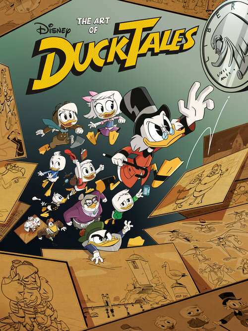 Book cover of The Art of DuckTales