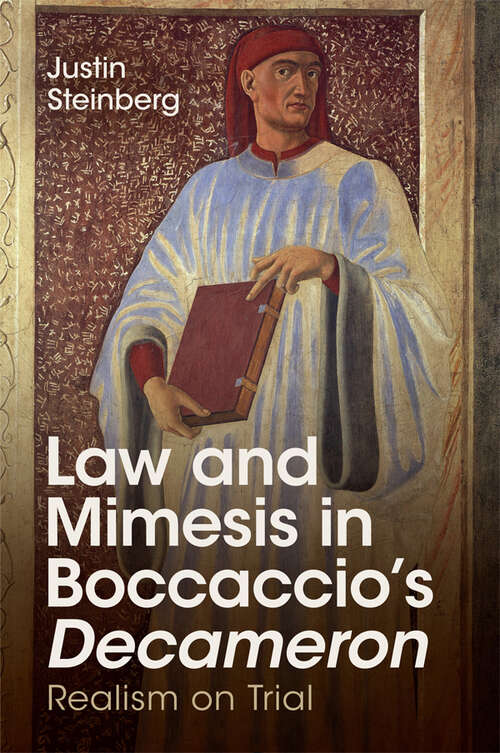 Book cover of Law and Mimesis in Boccaccio's Decameron: Realism on Trial