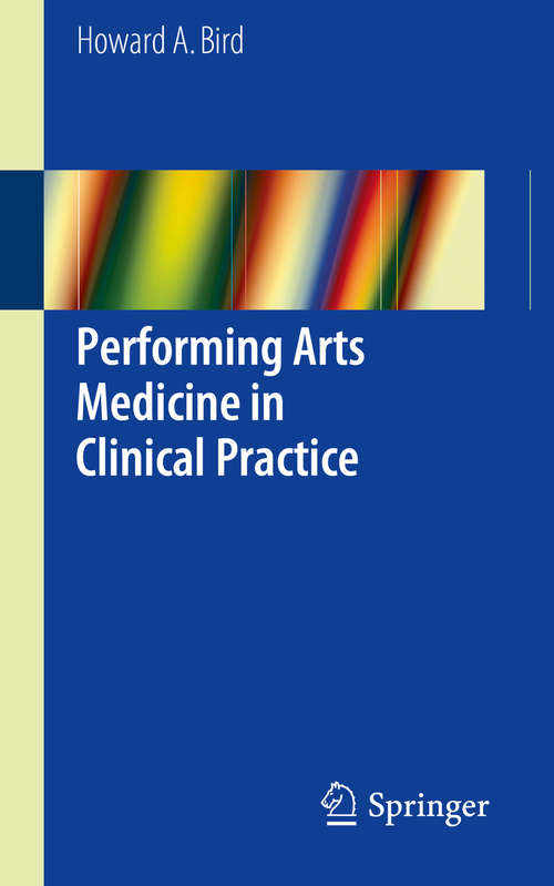 Book cover of Performing Arts Medicine in Clinical Practice