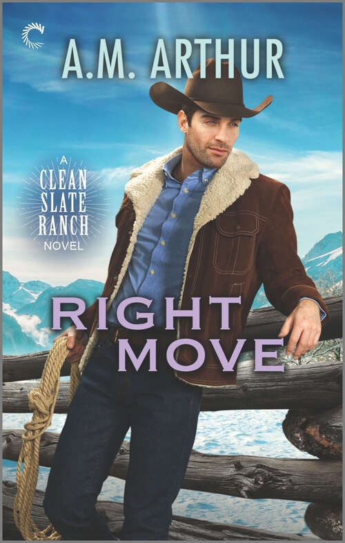 Book cover of Right Move: A Gay Cowboy Romance (Clean Slate Ranch #6)