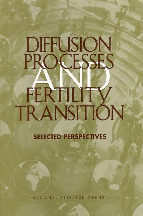 Book cover of Diffusion Processes And Fertility Transition: Selected Perspectives