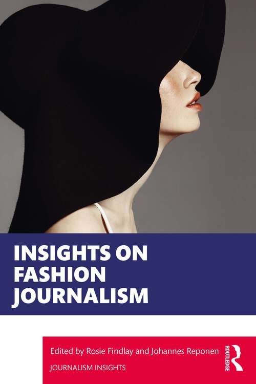 Book cover of Insights on Fashion Journalism (Journalism Insights)