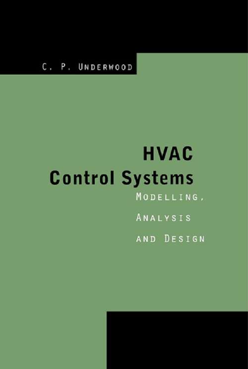 Book cover of HVAC Control Systems: Modelling, Analysis and Design