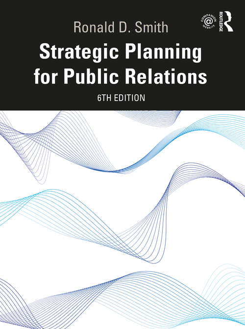 Book cover of Strategic Planning for Public Relations (6)
