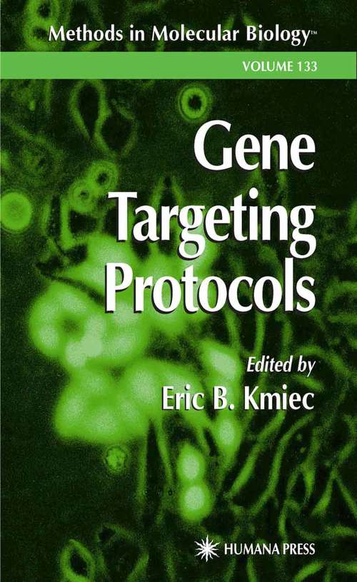 Book cover of Gene Targeting Protocols