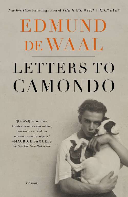 Book cover of Letters to Camondo