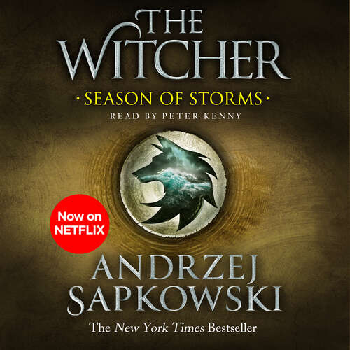 Book cover of Season of Storms: A Novel of the Witcher – Now a major Netflix show (The Witcher #8)